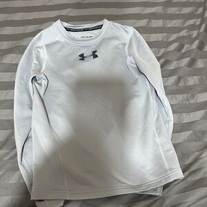 Under Armour Silver Long Sleeve Performance Top